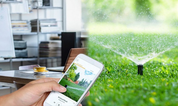 hệ thống tưới vườn tự động