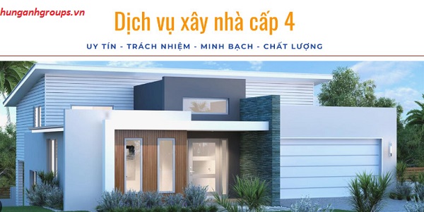 xây nhà cấp 4 trọn gói