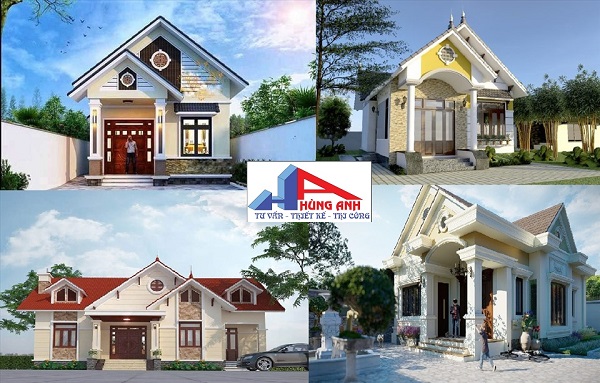 xây nhà cấp 4 mái thái trọn gói