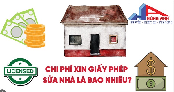 chi phí xin giấy phép sửa chữa