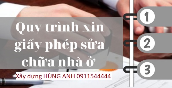 giấy phép sửa nhà