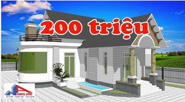 nhà cấp 4 200 triệu