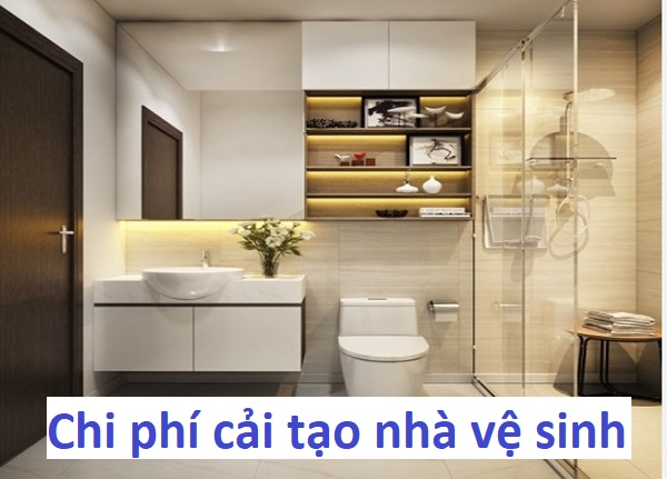 chi phí cải tạo nhà vệ sinh