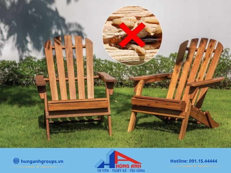 Cách diệt mọt gỗ tại nhà bằng phơi nắng hiệu quả với các vật dụng mỏng, có thể tháo rời.