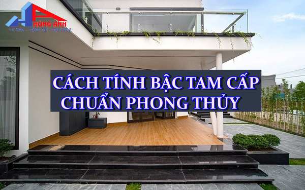 cách tính bậc tam cấp