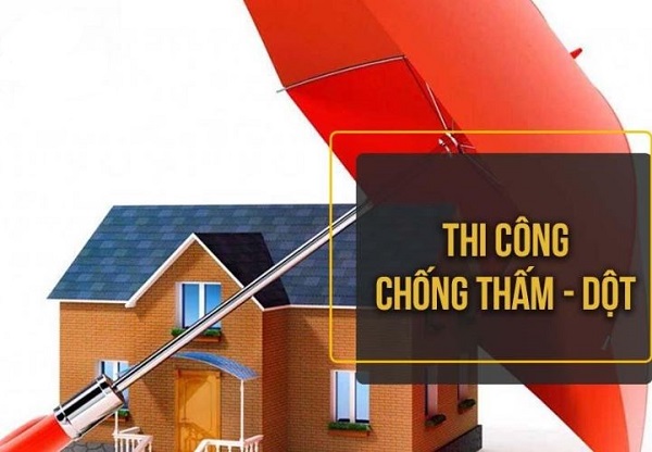 thi công chống thấm nhà