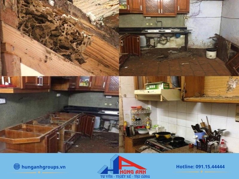 Chủ quan không phòng chống mối từ sớm có thể khiến bạn tiêu tốn hàng trăm triệu đồng để thay mới nội thất.