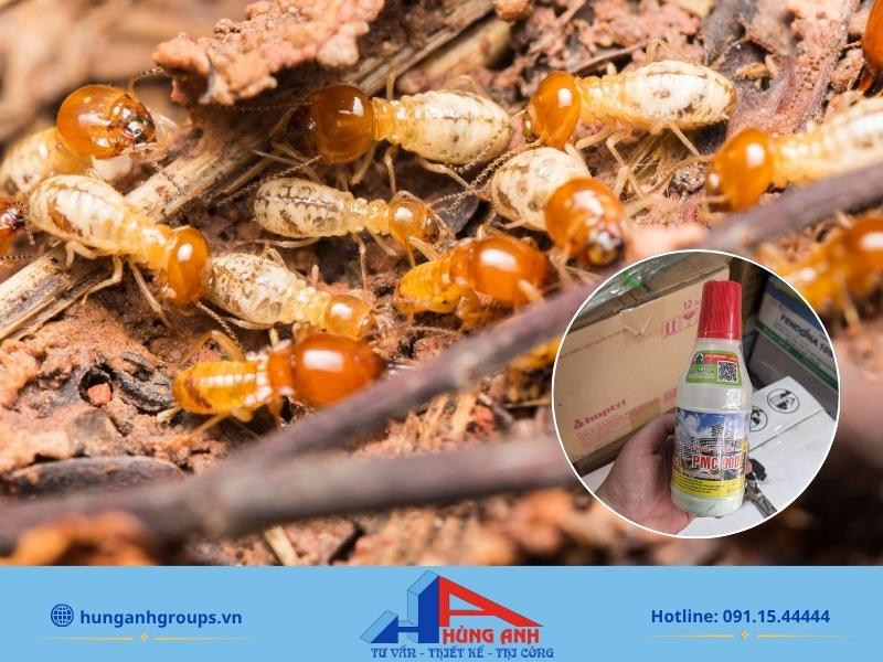 Hóa chất được bóc seal và pha chế công khai tại nhà khách hàng, đảm bảo liều lượng chuẩn xác.