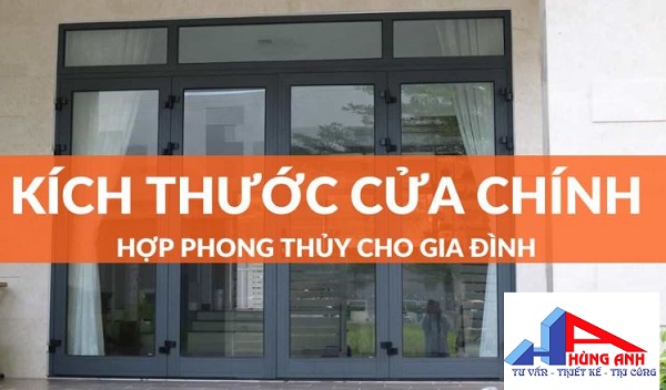 kích thước cửa chính