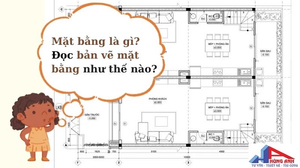 Cách đọc bản vẽ mặt bằng