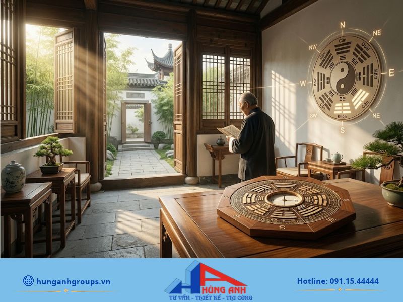 Tây tứ trạch là gì? Cách xác định hướng tây tứ trạch chuẩn nhất Phân biệt cung phi và mệnh ngũ hành nạp âm
