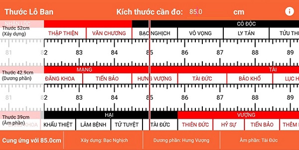 thước lỗ ban