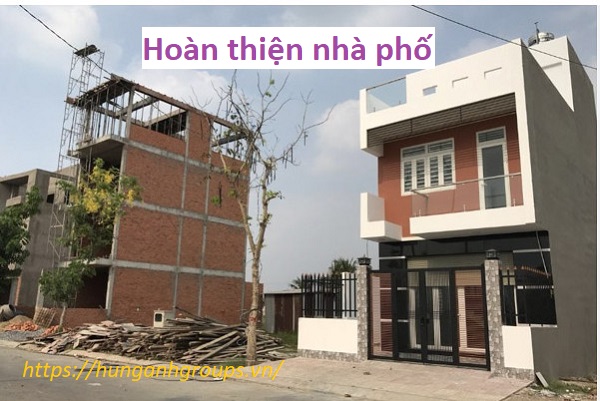 hoàn thiện nhà phố