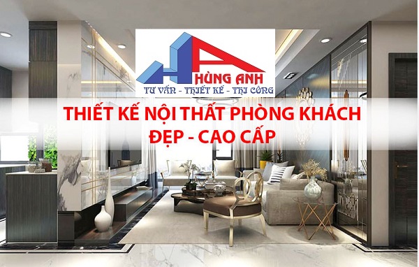 thiết kế nội thất phòng khách