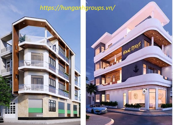 thiết kế nhà 4 tầng đẹp