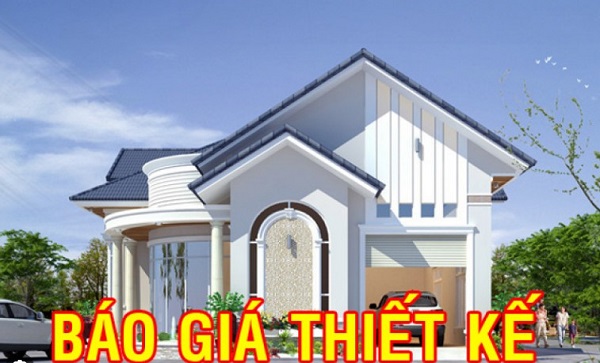 báo giá thiết kế nhà ở