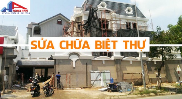 sửa chữa biệt thự