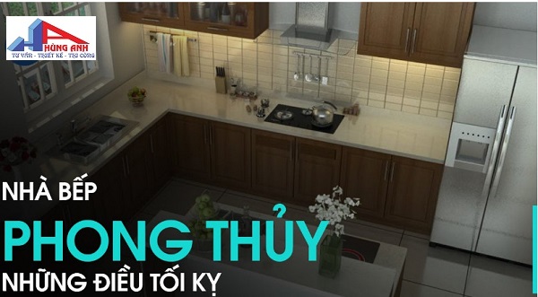 điều tối kỵ phong thủy nhà bếp