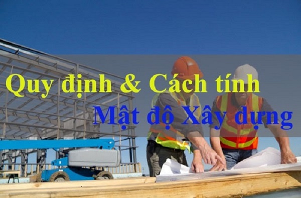 cách tính mật độ xây dựng