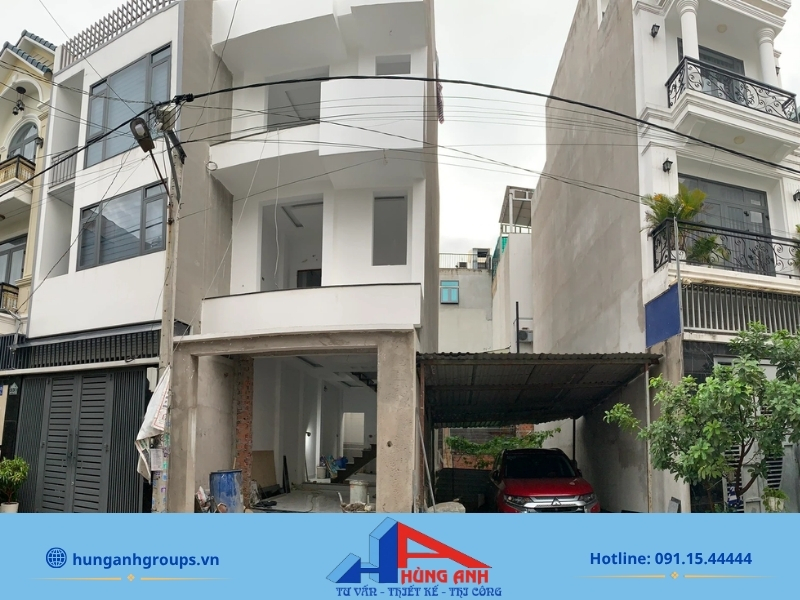 Chiều cao công trình để tính khoảng lùi xây dựng