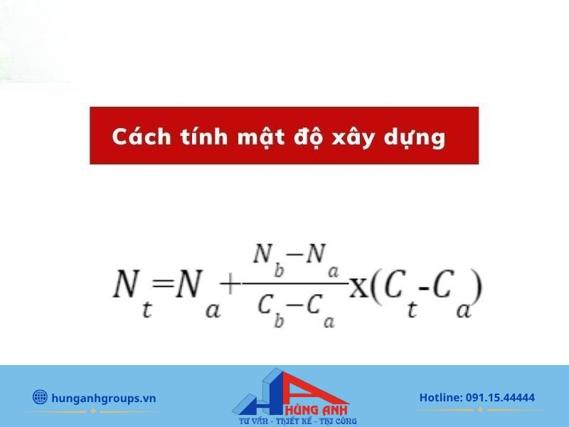 Mật độ xây dựng là gì? Cách tính và quy định mới nhất Công thức tính mật độ xây dựng cơ bản