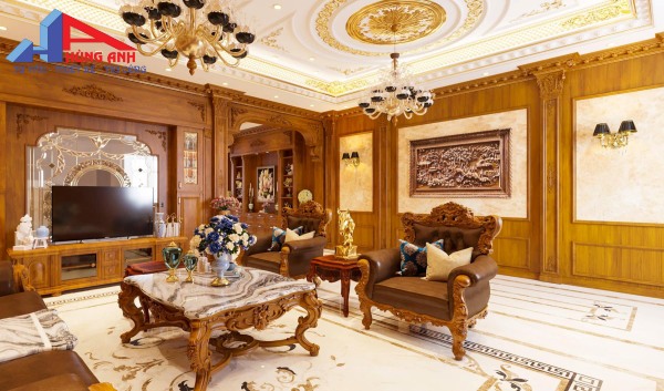 nội thất biệt thự cổ điển