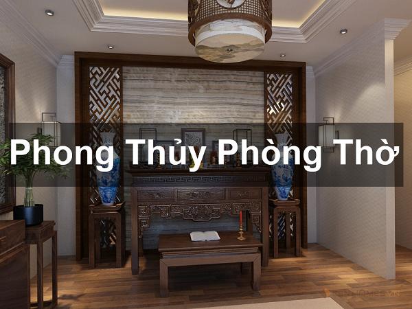 phong thủy phòng thờ