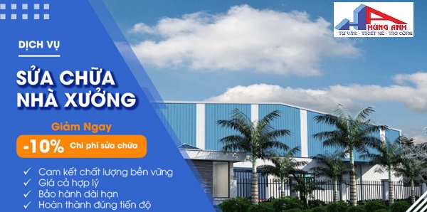 dịch vụ sửa chữa nhà xưởng