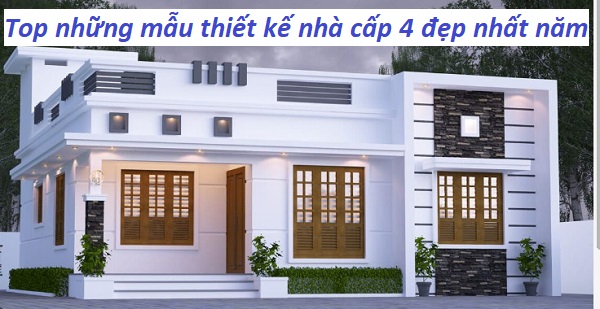 mẫu thiết kế nhà cấp 4 đẹp