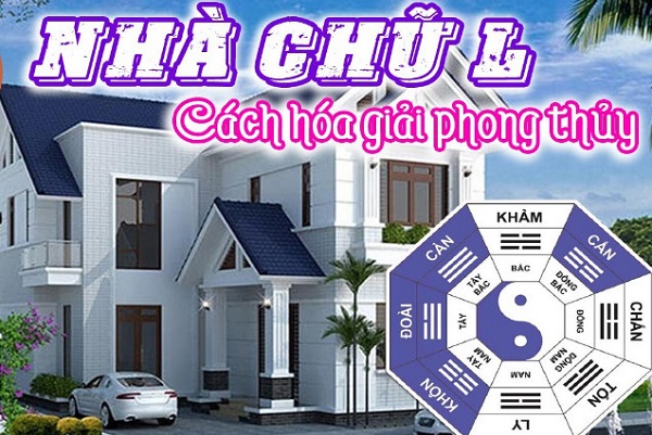 hóa giải phong thủy xấu nhà chữ L