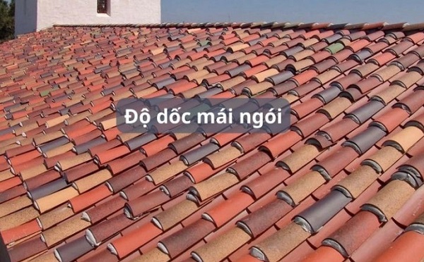 Cách tính độ dốc mái ngói