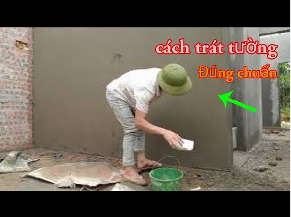 cách trát tường đẹp