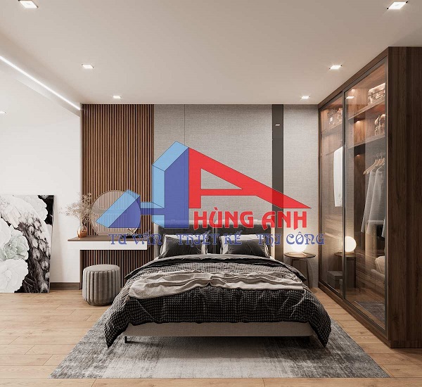 mẫu thiết kế phòng ngủ nhà chung cư phong cách hiện đại