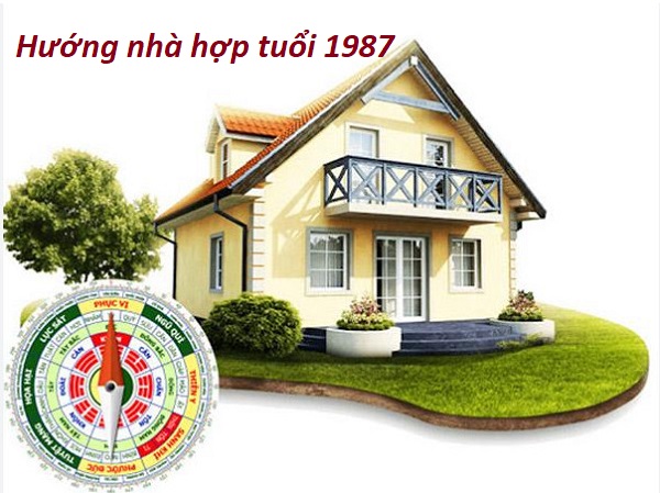 hướng nhà hợp tuổi 1987