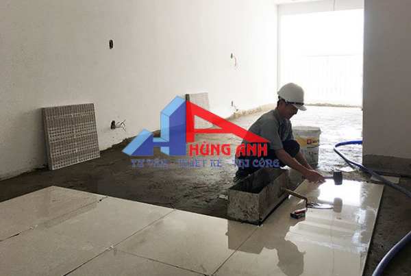 diện tích thi công ảnh hưởng đến giá ốp lát gạch