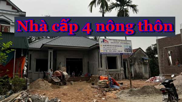 mẫu nhà cấp 4 nông thôn