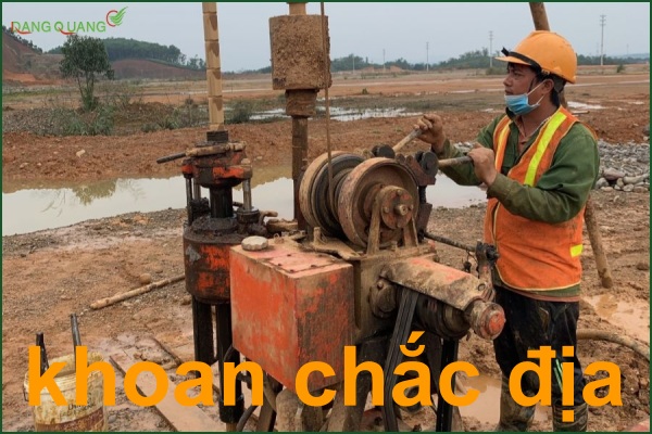 khoan kiểm tra địa chất