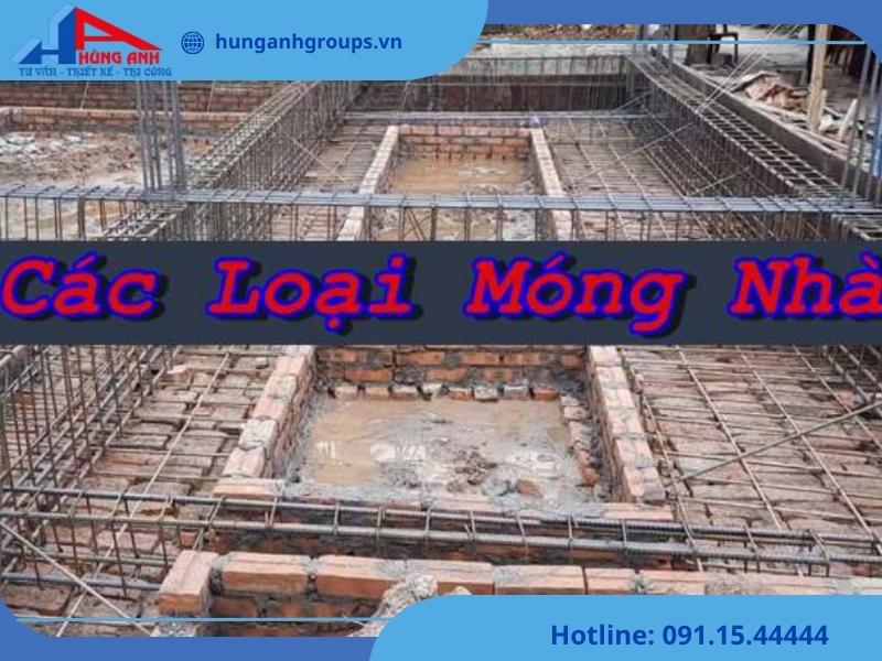 4 loại móng nhà phổ biến trong xây dựng dân dụng