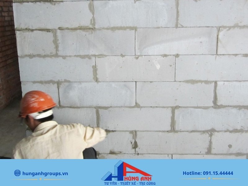 Giải pháp xây tường gạch siêu nhẹ AAC cách âm tốt và an toàn tuyệt đối cho kết cấu sàn mỏng