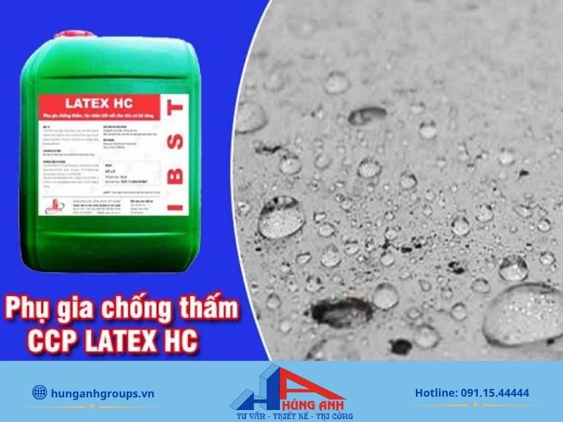 Các loại móng nhà: Phân loại, Ứng dụng & Cách tính chi phí Sử dụng phụ gia chống thấm trộn thẳng vào bê tông móng
