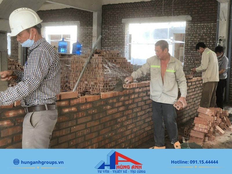 Tránh phạm sai lầm chí mạng khi dùng gạch đỏ đặc xây tường trực tiếp trên sàn không dầm