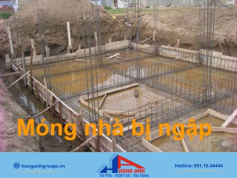 Các loại móng nhà: Phân loại, Ứng dụng & Cách tính chi phí Xử lý kỹ thuật móng nhà bị ngập và ảnh hưởng của mạch nước ngầm