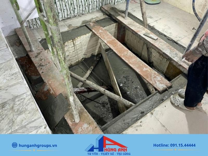 Cải tạo nhà lắp thang máy tối ưu công năng tiết kiệm chi phí Phương án gia cố dầm thép chịu lực khi cải tạo nhà cũ lắp thang máy - Cam kết không nứt vỡ