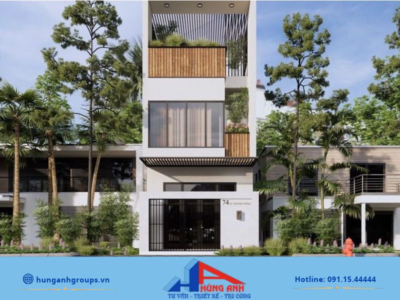 Xây nhà trọn gói 30m2 giá rẻ - Uy tín, chất lượng hàng đầu Mẫu nhà 30m2 3 tầng
