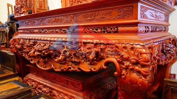 bàn thờ gỗ hương