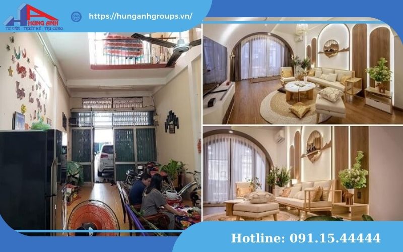 cải tạo nhà phố cũ
