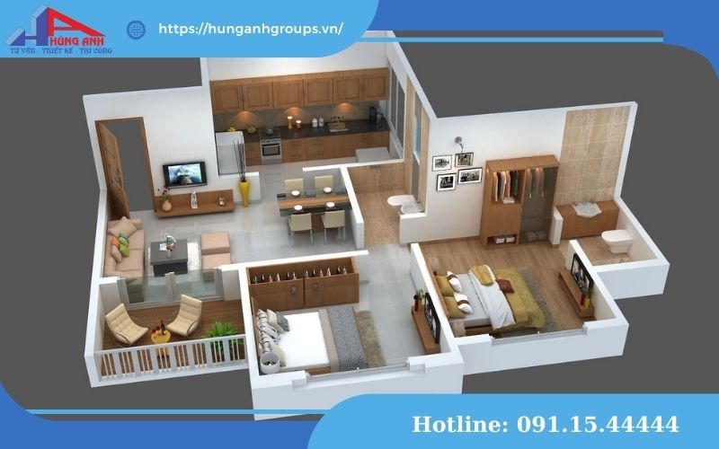 thiết kế nội thất chung cư