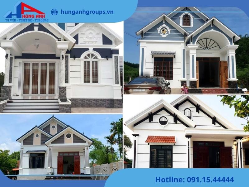 Dịch vụ xây nhà cấp 4 3 phòng ngủ trọn gói