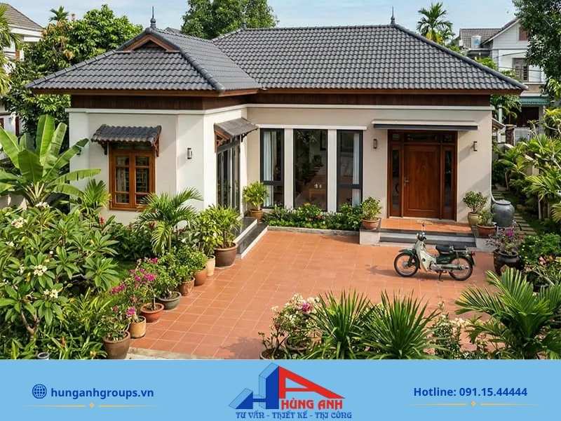 Cải tạo nhà cấp 4 chữ L | 8 Giải pháp kết cấu giá gốc 2026 Đặc điểm cấu trúc nhà cấp 4 chữ L và cách hóa giải góc khuyết