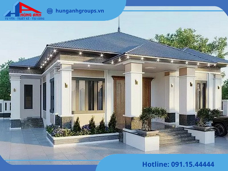 Mẫu thiết kế nhà cấp 4 đẹp
